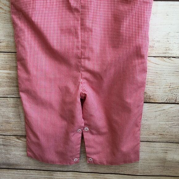 SOUTHERN TOTS SMOCKED CHRISTMAS ROMPER - Picture 3 of 6